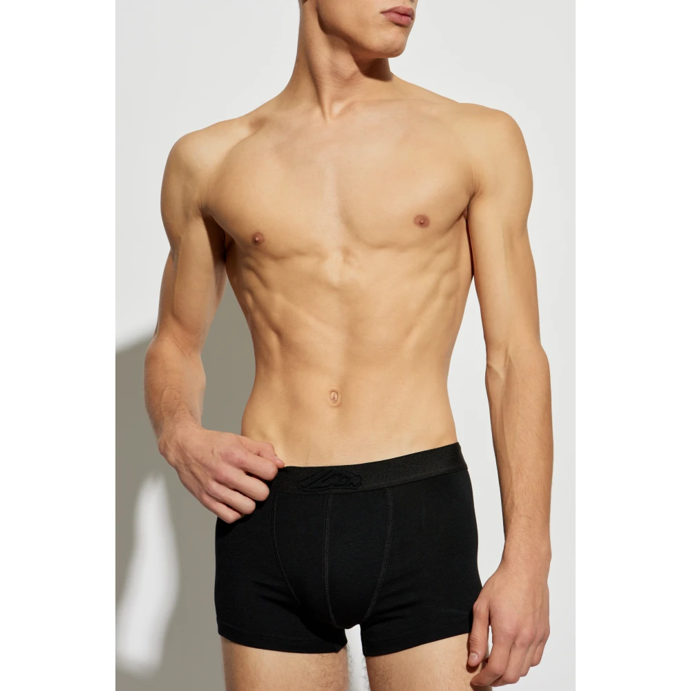 Dsquared2 Katoenen boxershorts met logo Black Heren