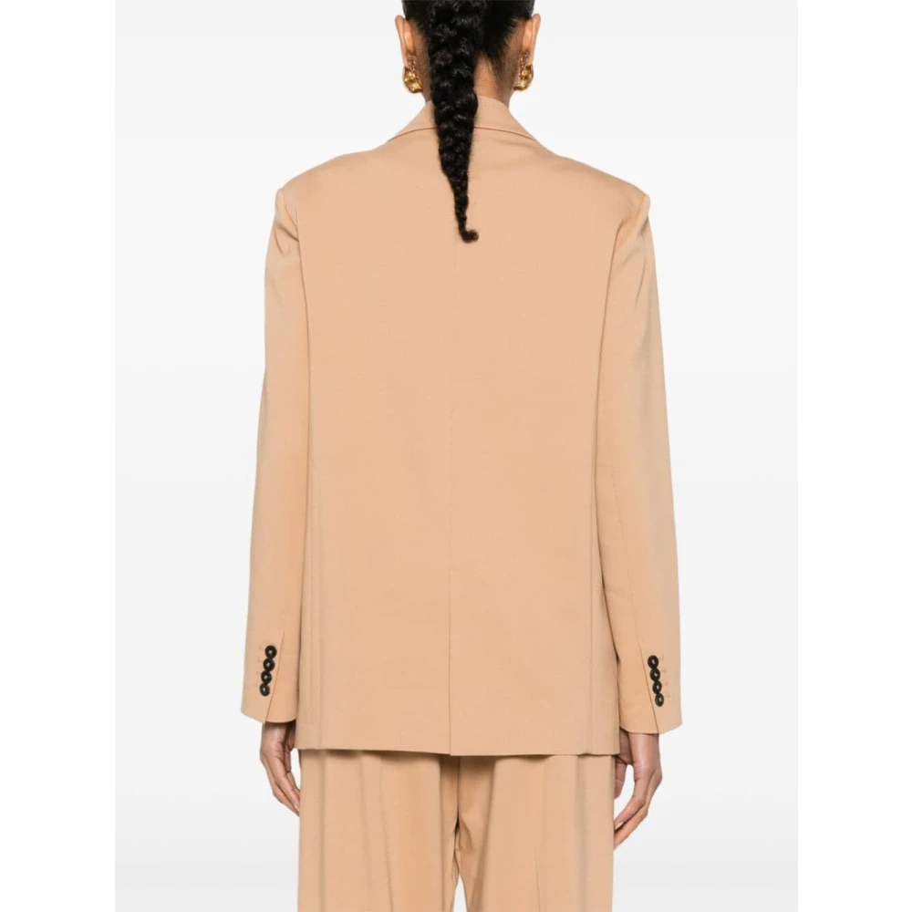 Forte Cachemire Twill Jacket Beige Dames