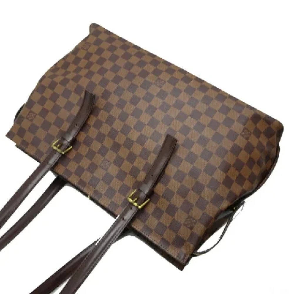 Louis Vuitton Vintage Pre-owned Canvas shoulder-bags Brown Dames