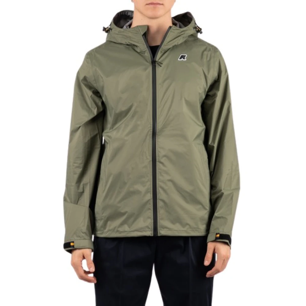 K-Way Uomo Verde - Charmain Travel - Jackets - M