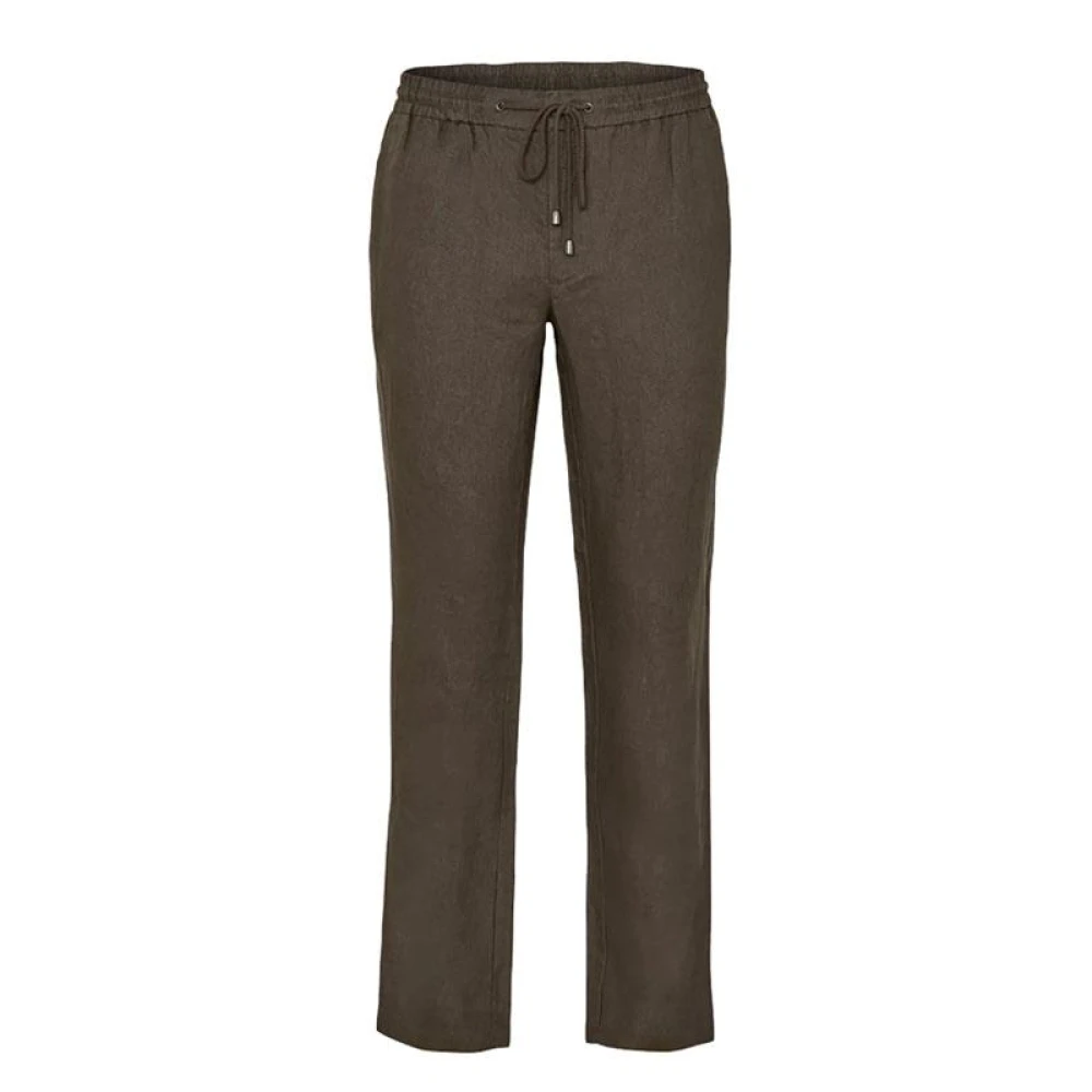 Trousers > Straight Trousers - - Sand - Modalova