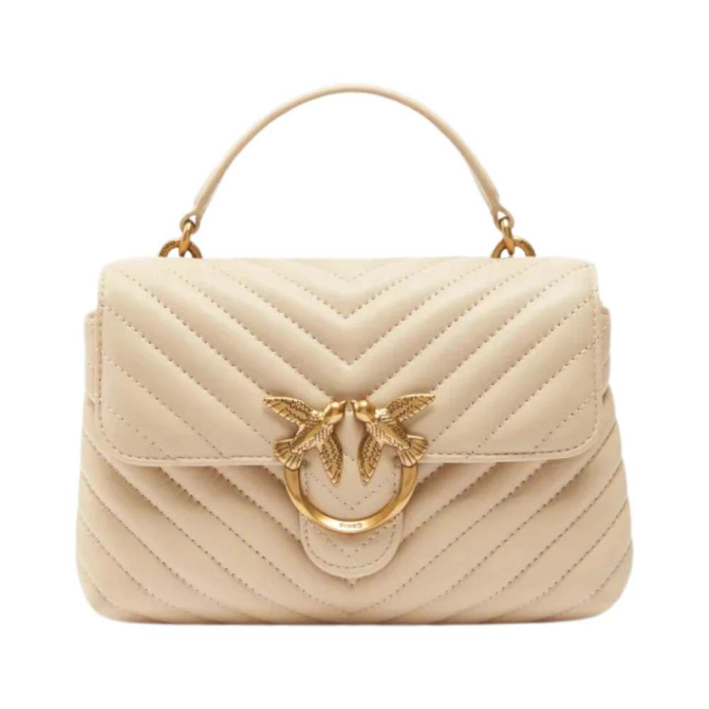 Pinko - Bags > Handbags - Beige - Pinko - Modalova