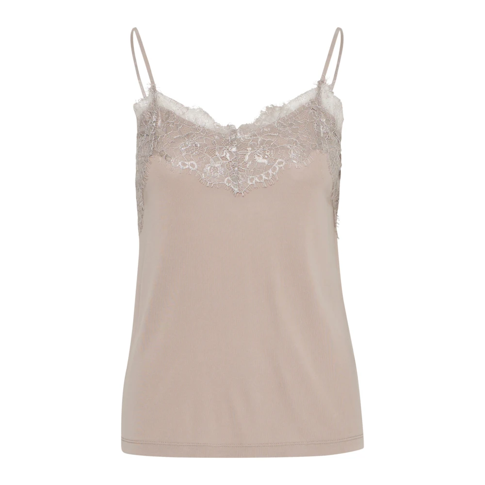 Ichi Kanten Top & T-Shirts Beige Dames