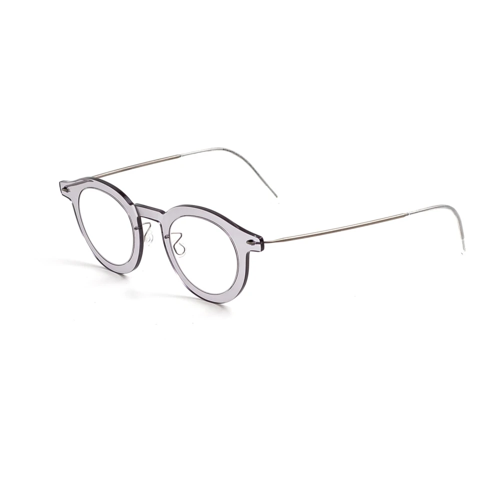 Lindberg Unisex Gray Glasses, 43 Mm, 6653 Eyeglasses
