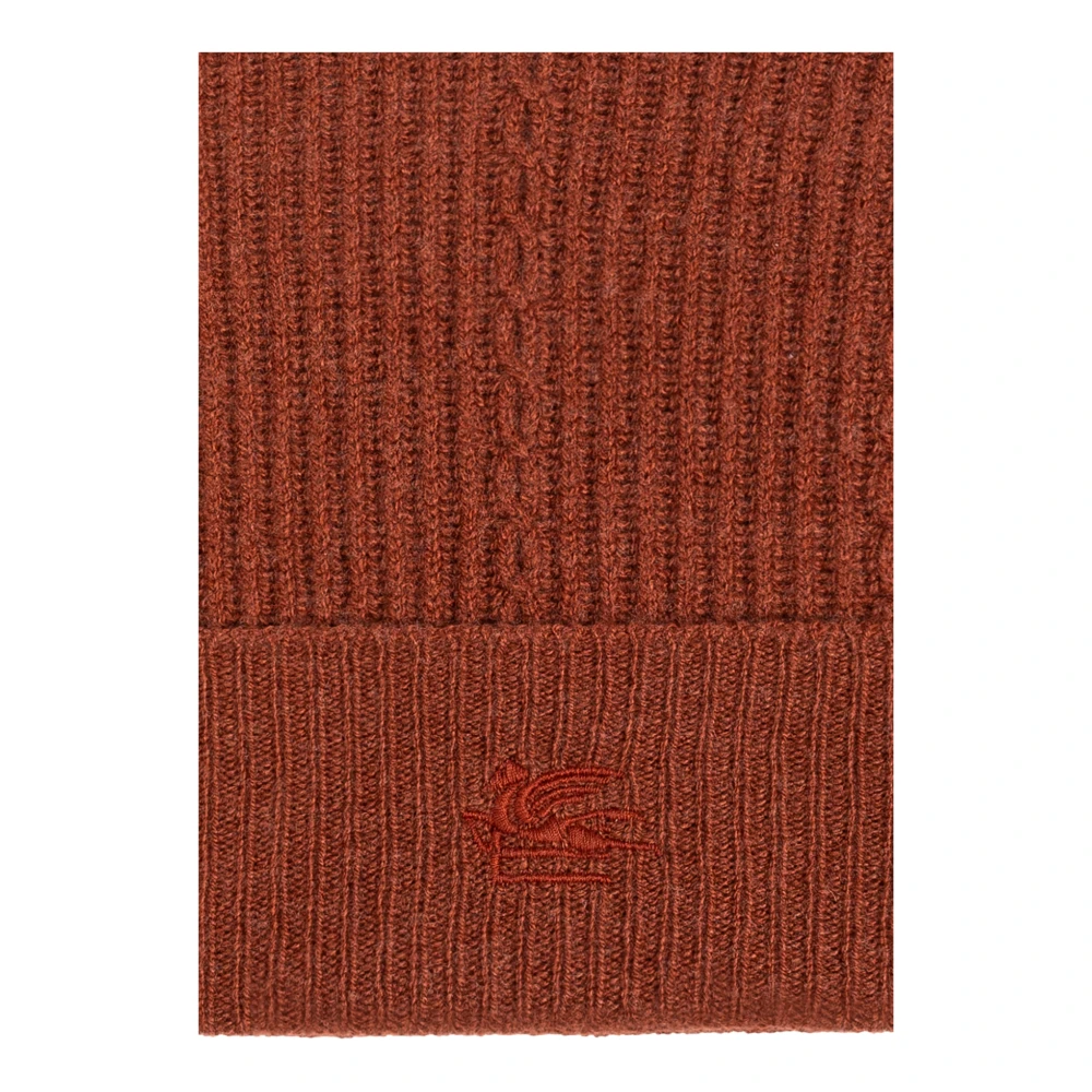 ETRO Pet met geborduurd logo Brown Dames