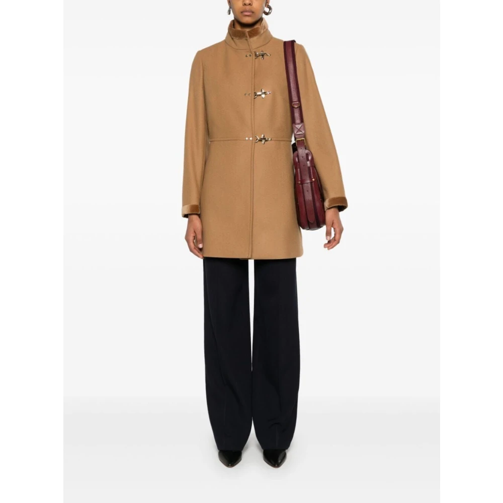 Fay Elegante single-breasted damesjas Brown Dames
