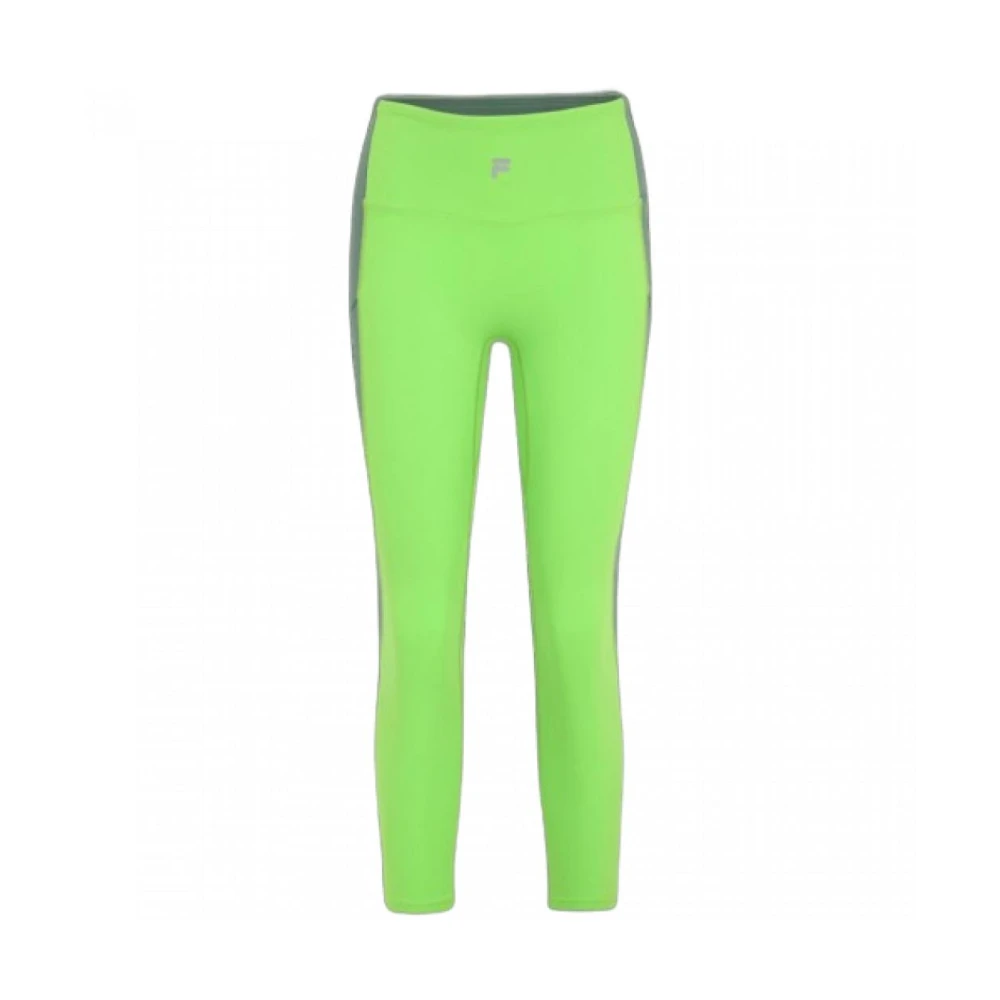 Fila Polyester Leggings Green, Dam