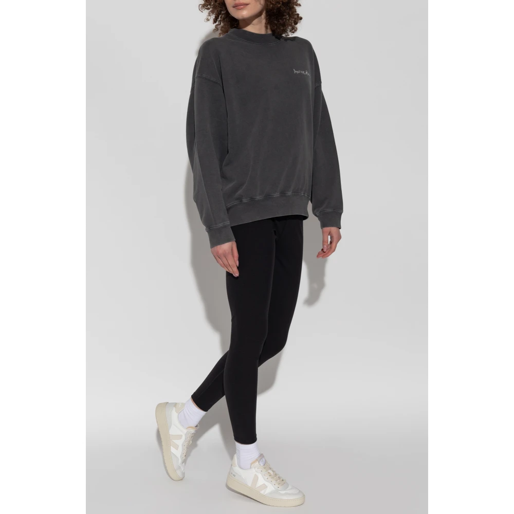 Anine Bing Sweatshirt 'Jaci' Gray Dames