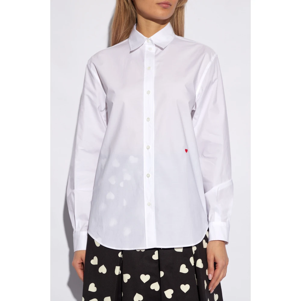 Moschino Katoenen shirt White Dames