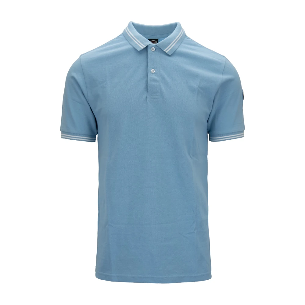 Colmar Heren Polo Shirt met knopen Blue Heren