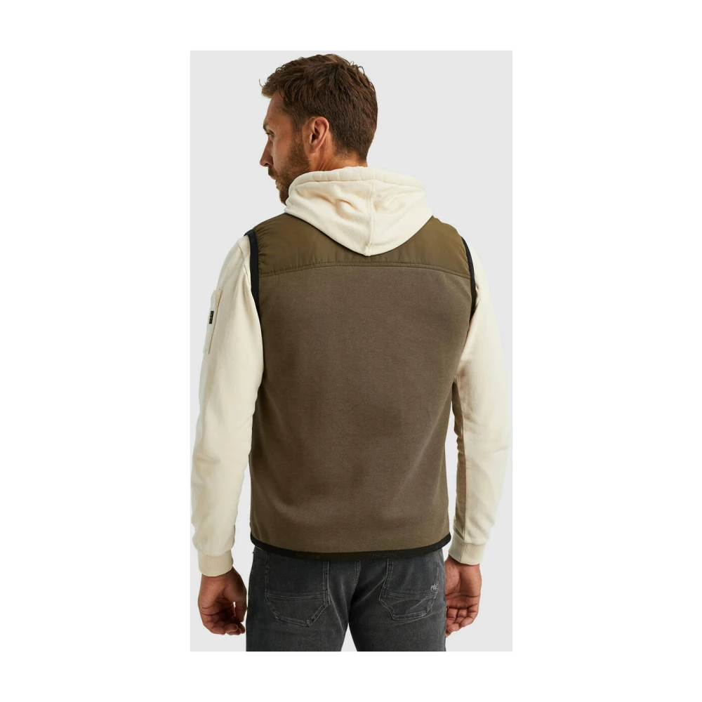 PME Legend Gewatteerde Bodywarmer Interlock Mix Green Heren