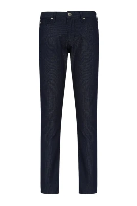 Slim-fit bomullsblandning armur byxor