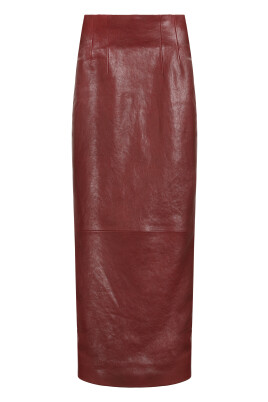 leather-skirt-with-back-slit-hem