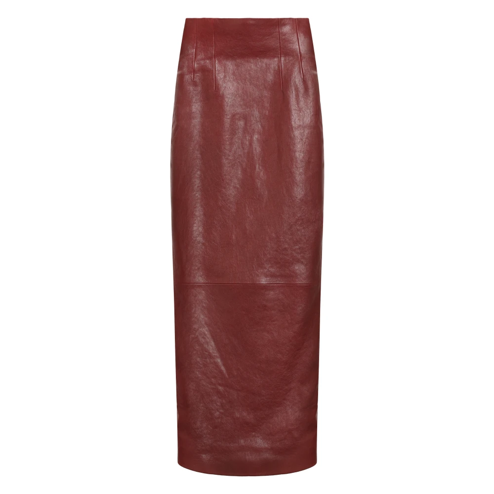 Skirts > Leather Skirts - - Khaite - Modalova