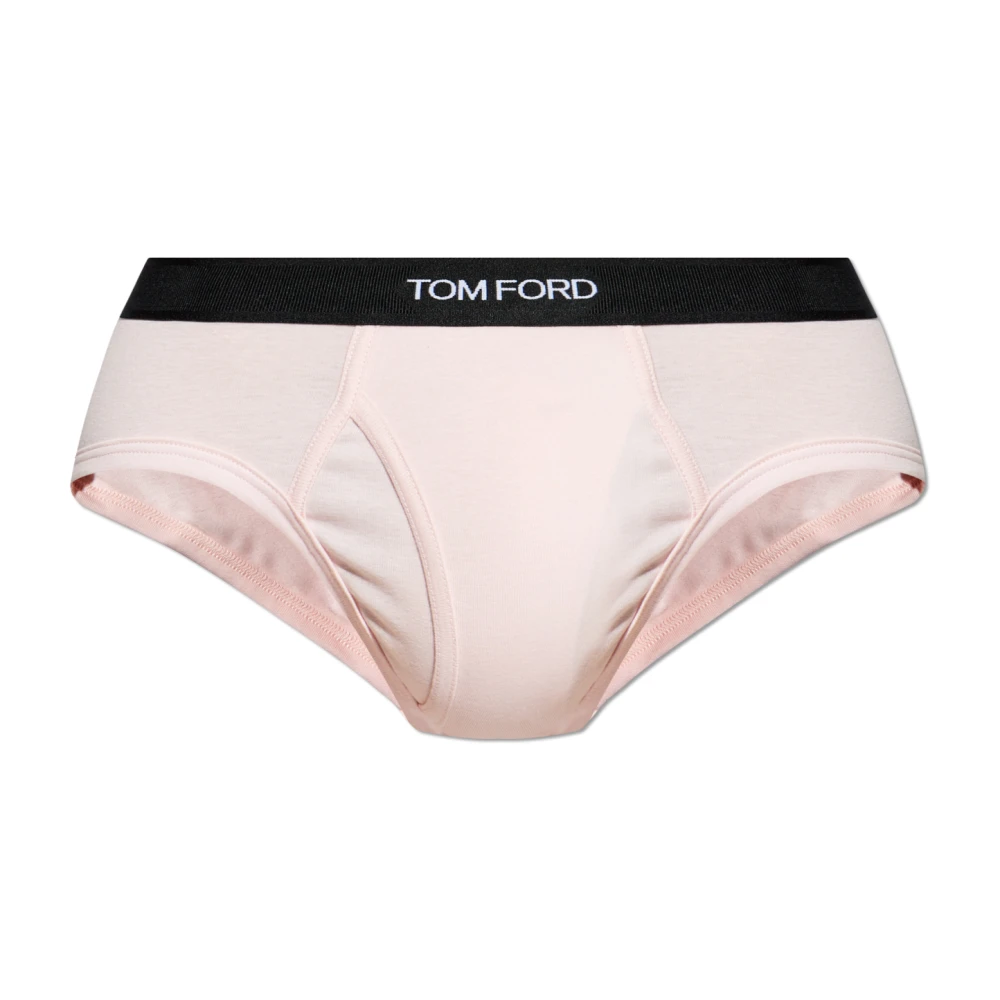 Tom Ford Slips met logo Pink Heren