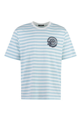 striped-cotton-t-shirt-with-ribbed-neckline