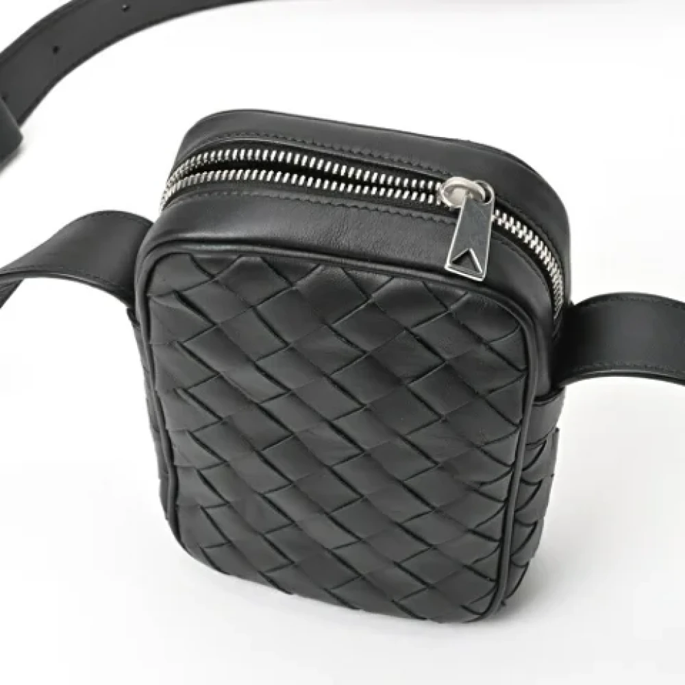 Bottega Veneta Vintage Pre-owned Leather clutches Black Dames