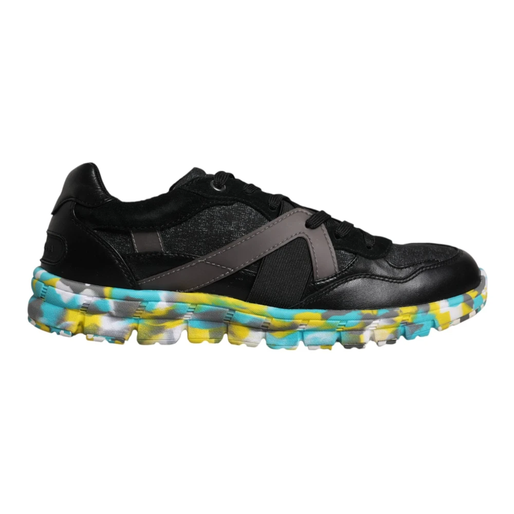 Dolce & Gabbana Black Gorgeous Low-Top Trainers - Male - Sneakers - 6 1/2 Uk - Shoes