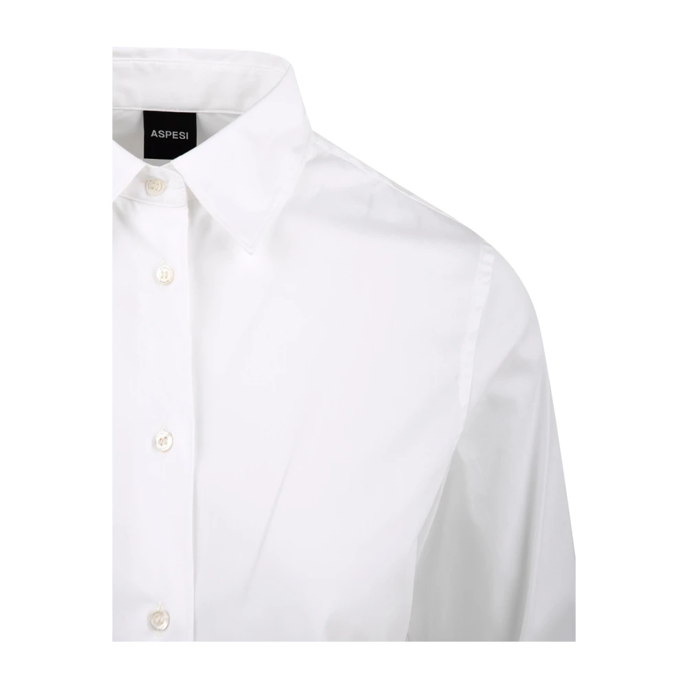 Aspesi Witte Shirts voor Dames White Dames