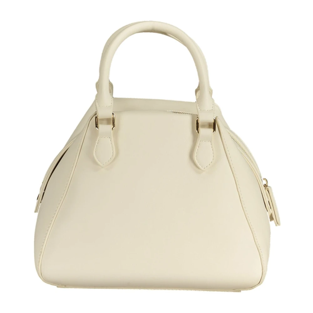 Valentino by Mario Valentino Witte Donna Tas met Verstelbare Band White Dames