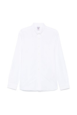 white-button-up-shirt-long-sleeves