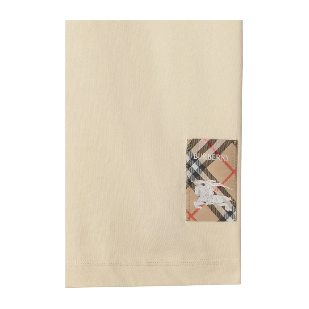 Burberry Stijlvolle T-shirts en Polos Beige Dames