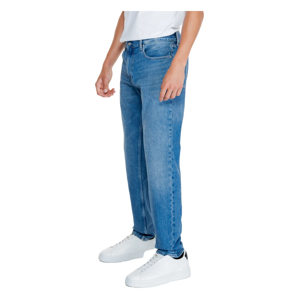 Calvin Klein Jeans Straight Jeans Herfst Winter Collectie Blue Heren