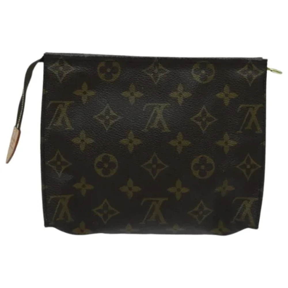 Louis Vuitton Vintage Pre-owned Canvas pouches Brown Dames