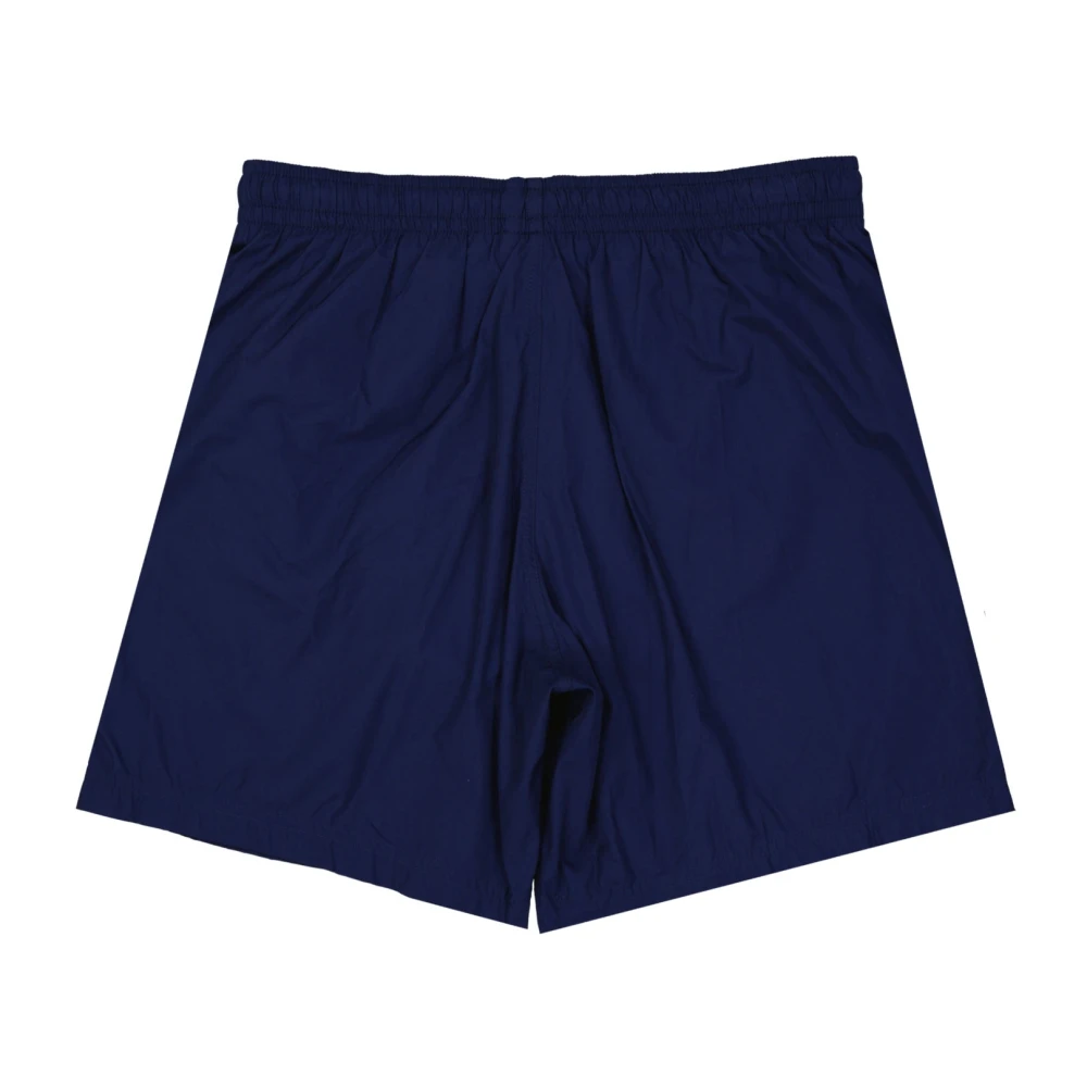 alexander mcqueen Zwembroek met Skull Print Blue Heren