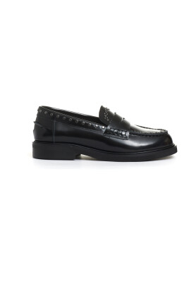 black-studded-loafer-shoe
