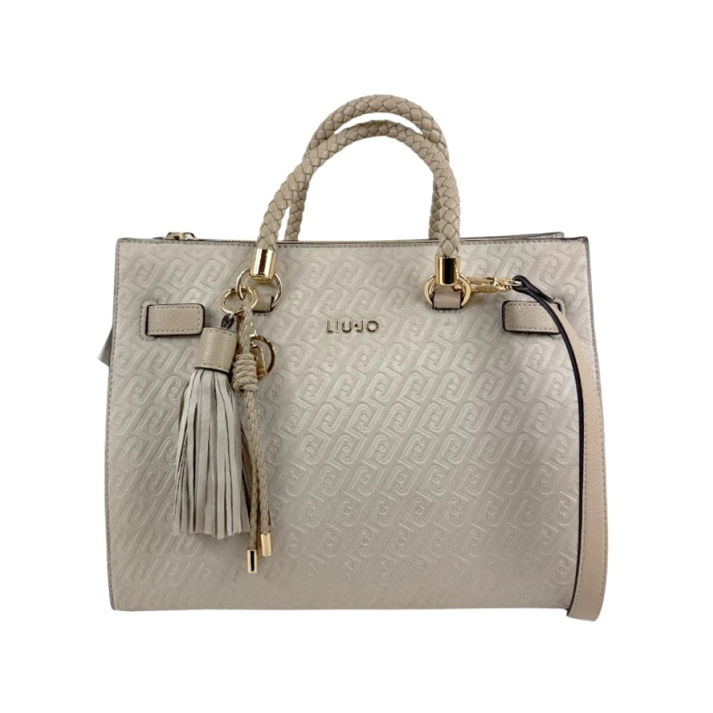 Liu Jo Unisex Beige - Manh Handbag - Bags - M