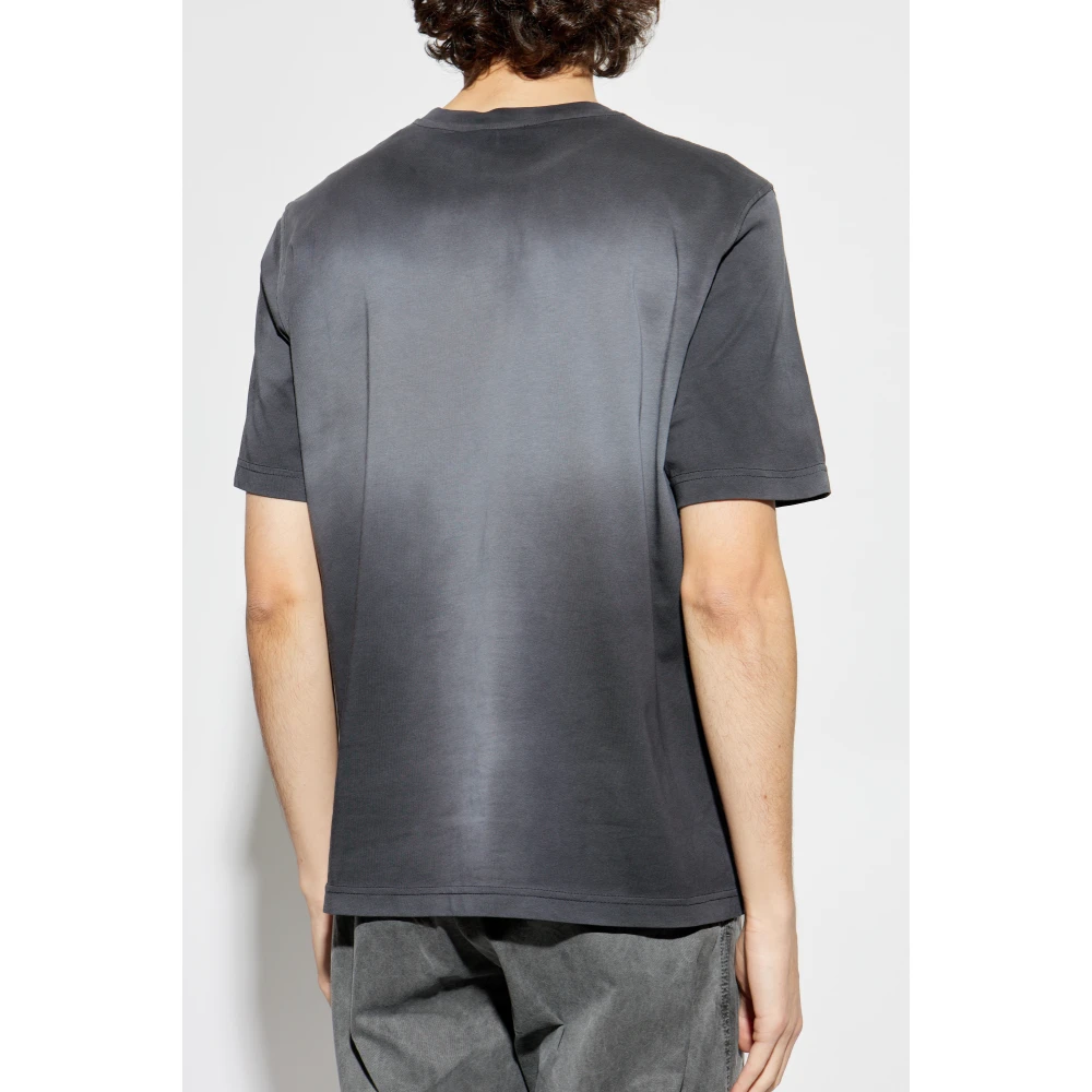 Diesel T-shirt T-Adjust-R15 Gray Heren