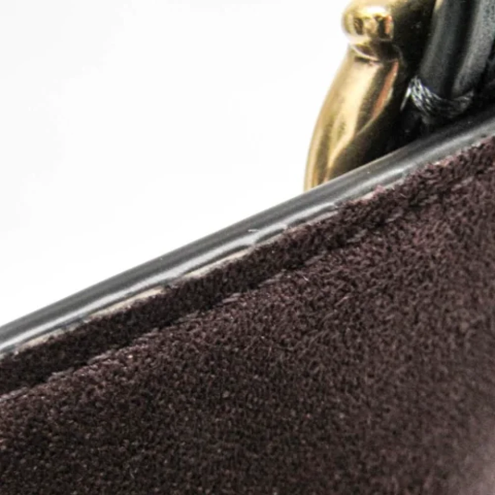 Coach Pre-owned Leather handbags Black Dames