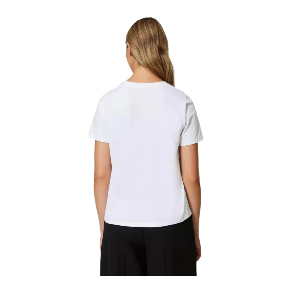 Twinset Kliek T-shirt White Dames
