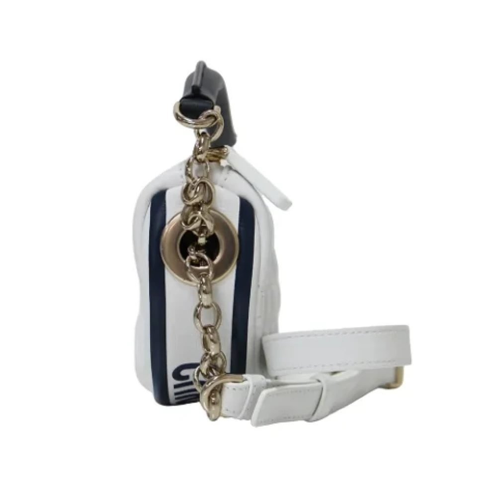 Dior Vintage Pre-owned Leather dior-bags White Dames