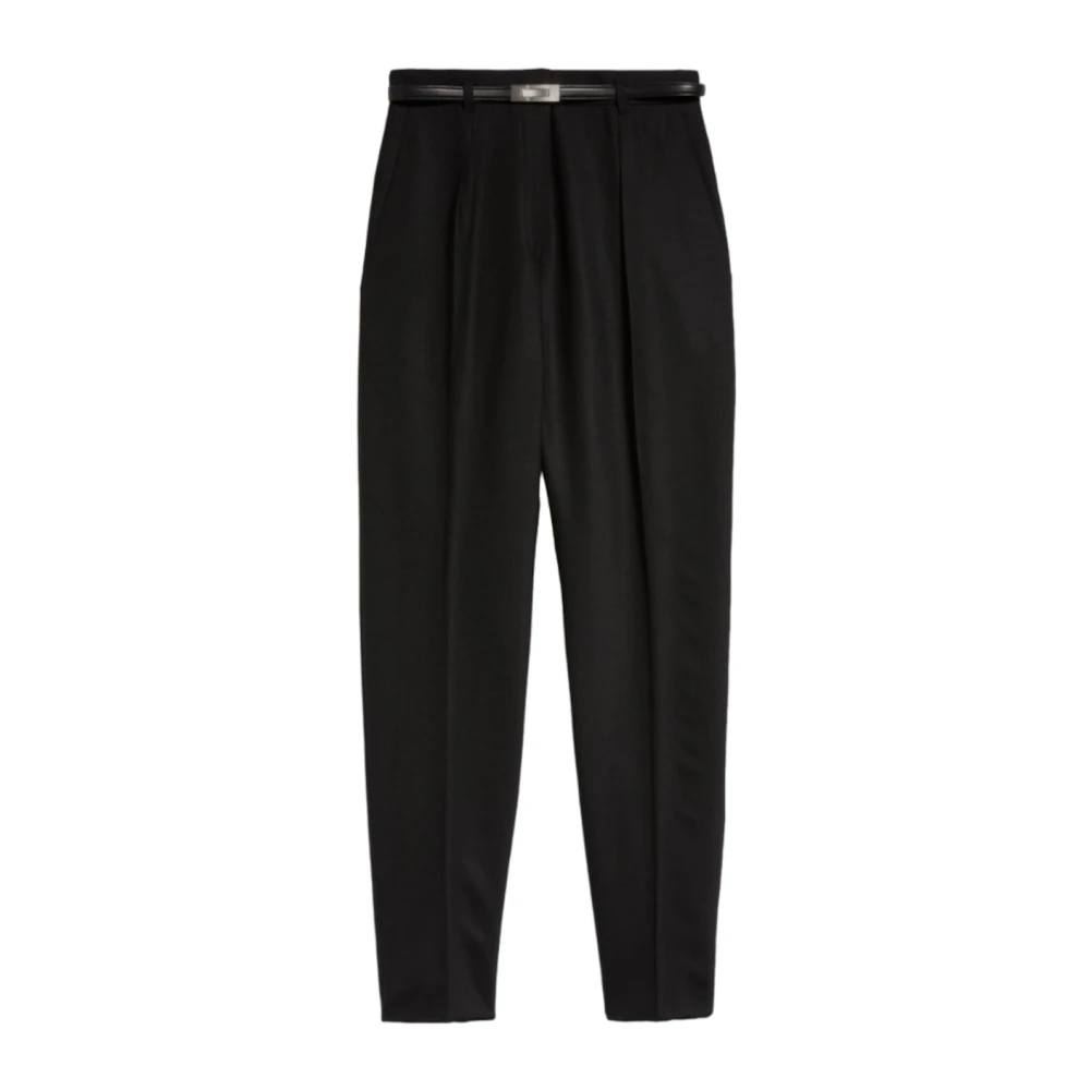 Trousers > Tapered Trousers - - Max Mara Studio - Modalova