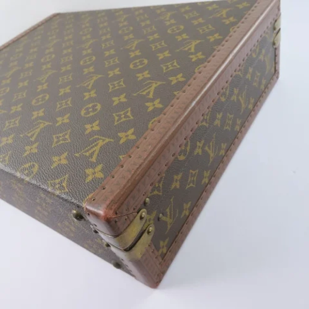 Louis Vuitton Vintage Pre-owned Canvas briefcases Brown Dames