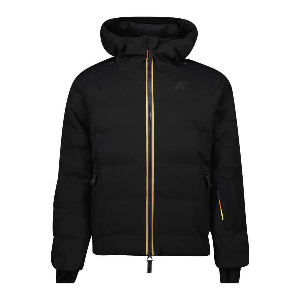 K-Way Uomo Nero Giacche, M, New,