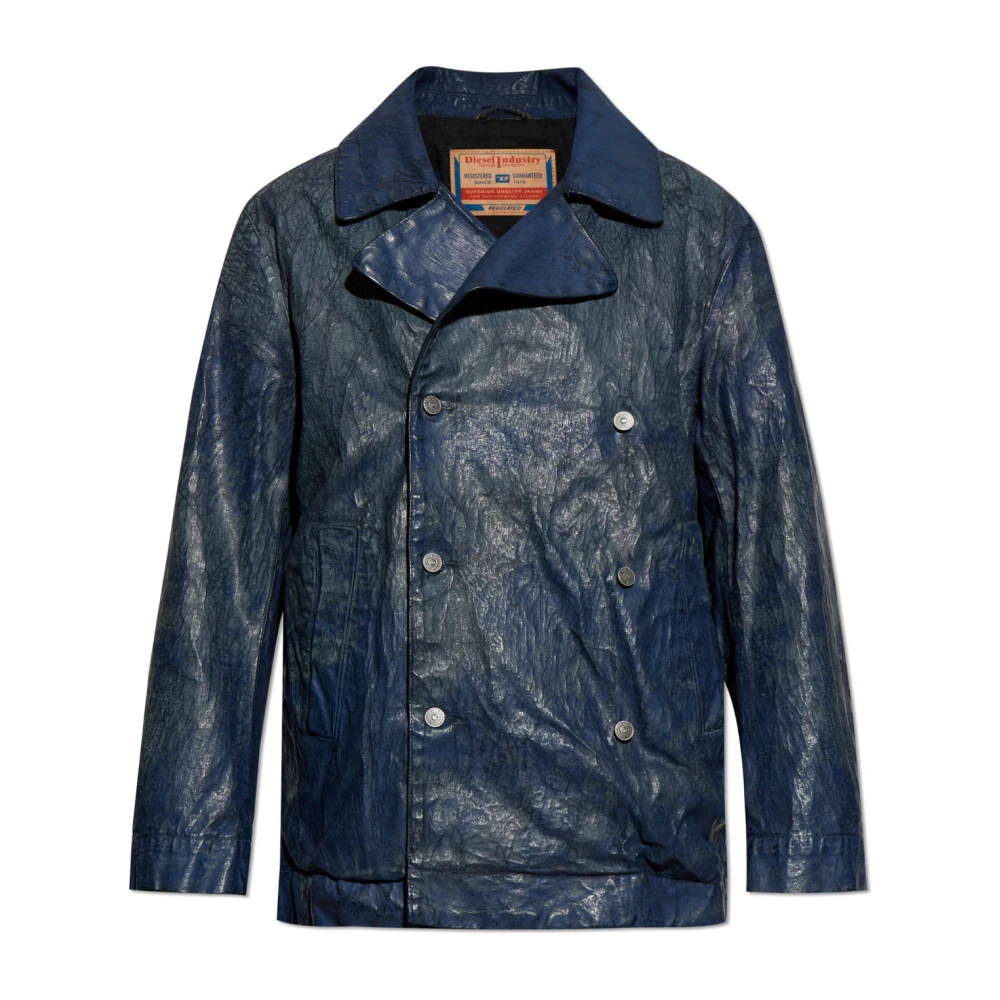 Diesel Jas D-Bonded-S Blue Heren