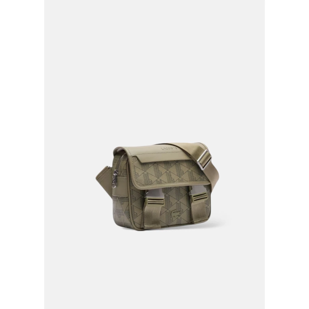 Lacoste Messenger Tas The Blend Green Heren