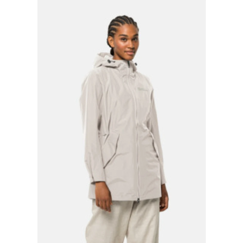 Jack Wolfskin Dakar Parka voor vrouwen Beige Dames