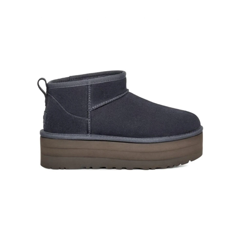 UGG Klassiska Ultra Mini Platform Boots Blue, Dam