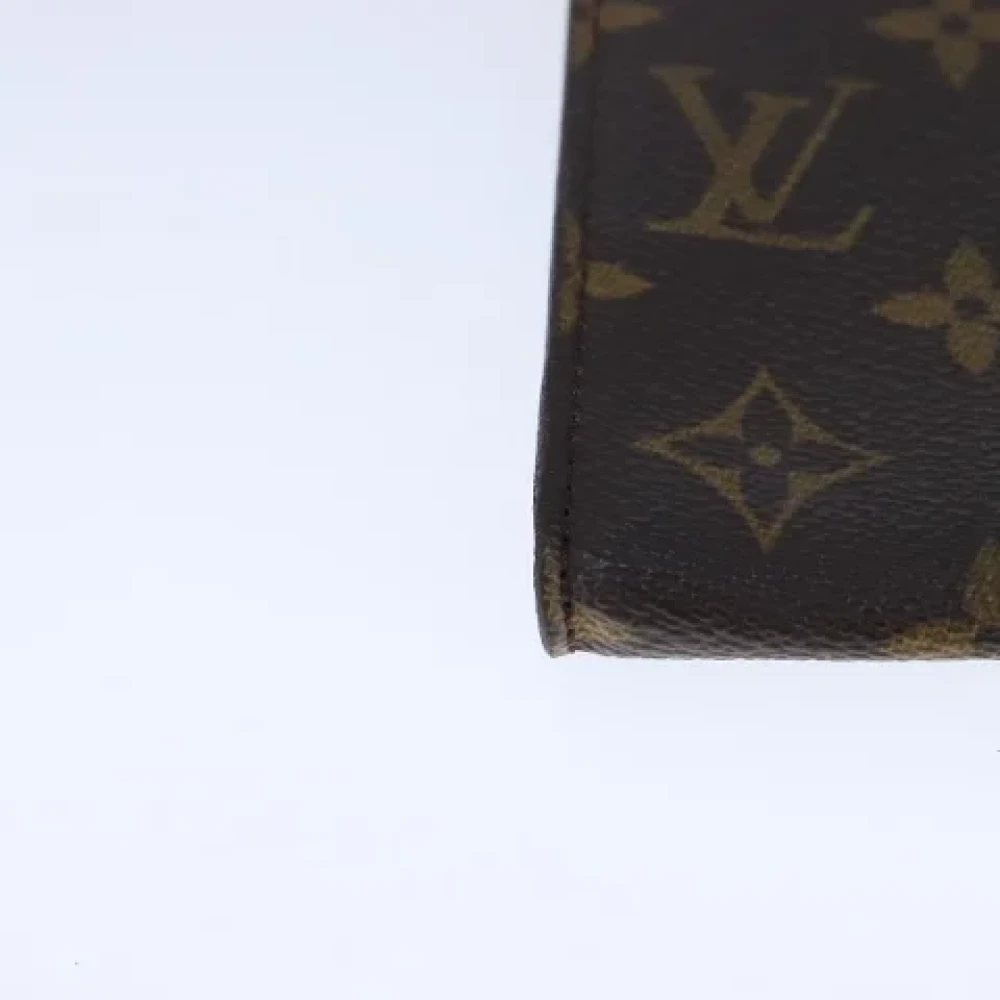 Louis Vuitton Vintage Pre-owned Canvas pouches Brown Dames