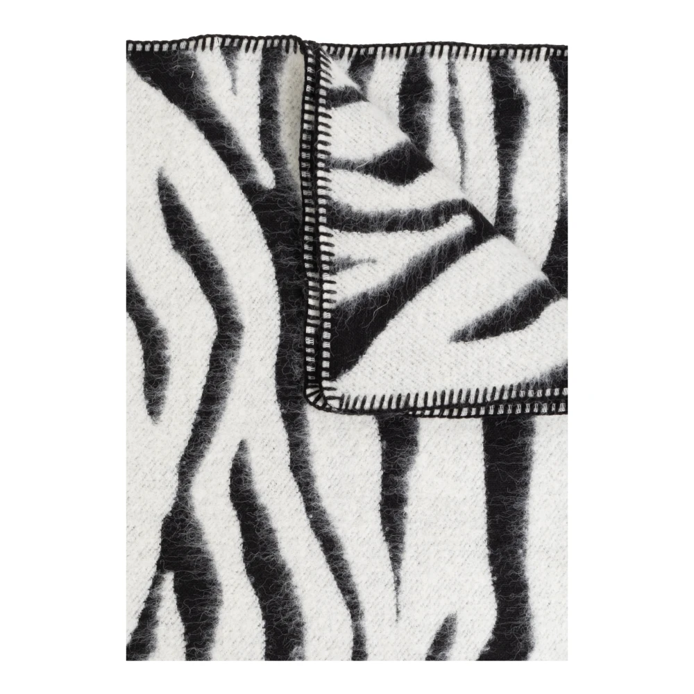 Marc Jacobs Dierenprint Sjaal Black Dames