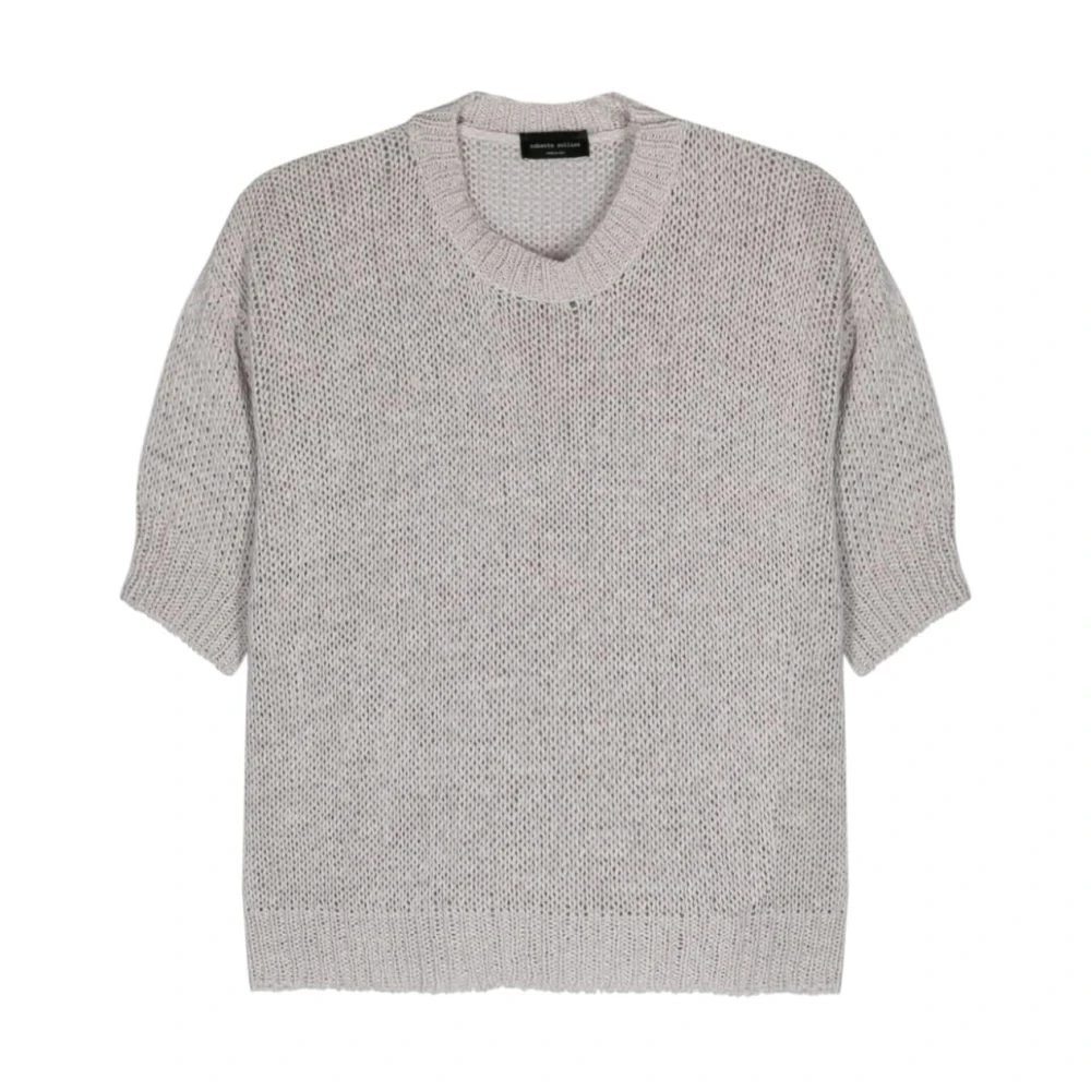 Roberto Collina Grijze Sweaters voor Mannen Gray Dames