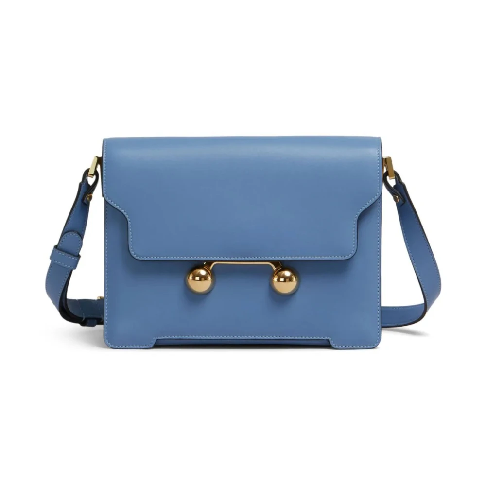 Marni Stijlvolle Dames Schoudertas Blue Dames