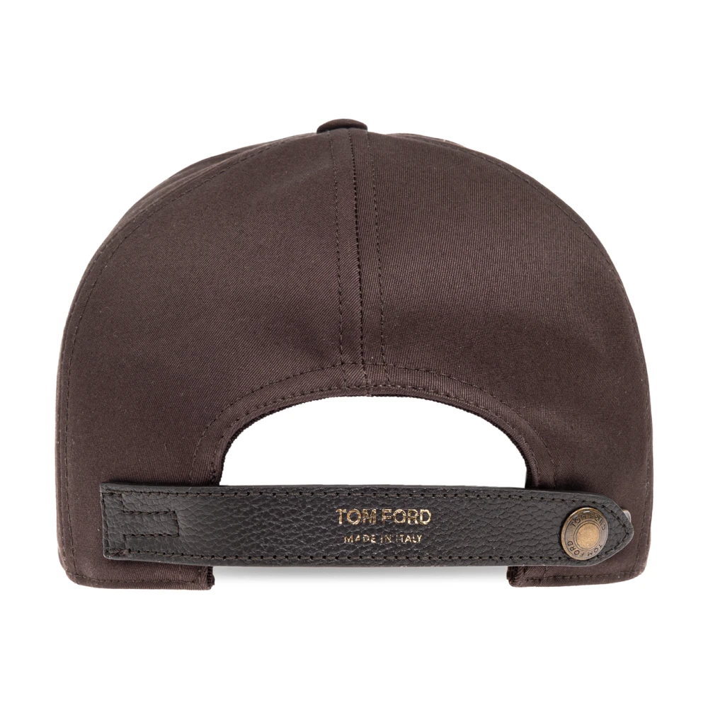 Tom Ford Pet met logo Brown Heren