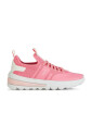baskets-fille-corail-blanc