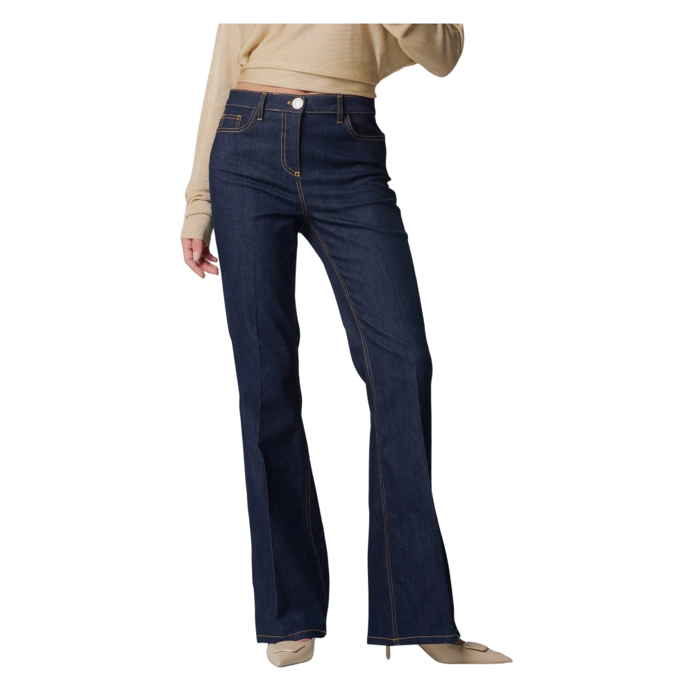 Kocca Boot-cut Jeans Blue Dames