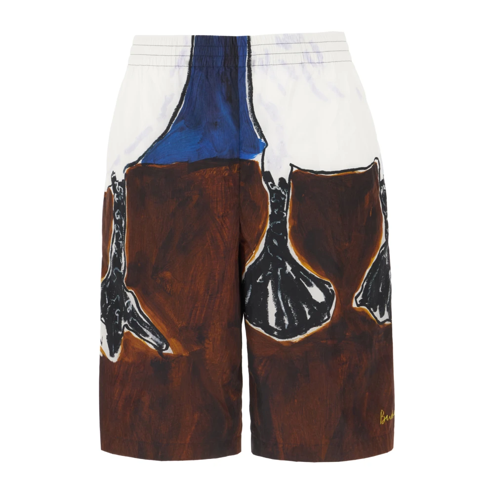 Burberry Stijlvolle Bermuda Shorts voor Mannen Multicolor Heren